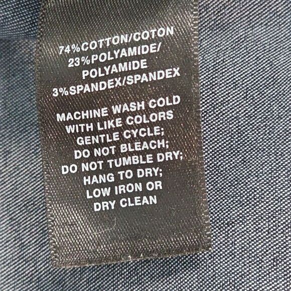 Lafayette 148 Mercer Jeans Women's Size 16 Mid Rise Skinny Leg Blue Denim (2) - Picture 10 of 10